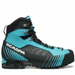Grosses soldes 🥰 Chaussures Alpinisme SCARPA RIBELLE LITE HD WMN BALTIC/BALTIC 22 Bleu / Noir ⌛