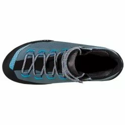 Offres 🧨 Chaussures Alpinisme LA SPORTIVA TRANGO TECH LEATHER 👩 WOMAN GORE-TEX SLATE/TOPAZ 22 Noir / Bleu ✨ -Escalade Alpinisme Boutique 9 102747 trango tech leather woman gore tex slate topaz 21t903624 04