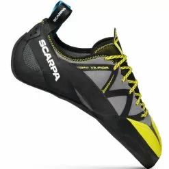 Offres 😉 Chaussons Escalade SCARPA VAPOR SMOKE YELLOW 22 Noir / Jaune 🔔