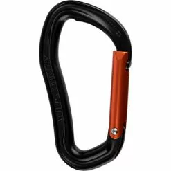 Grosses soldes 🔔 Mousquetons Escalade WILD COUNTRY ELECTRON STRAIGHT GATE BLACK/ORANGE 22 Noir / Orange ✨