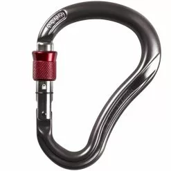 Tout neuf 👏 Mousquetons Escalade OCUN HARPY HMS SCREW ANTR/RED 22 Gris / Rouge 🤩