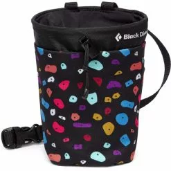 Meilleure vente 👏 Sacs à Magnésie BLACK DIAMOND GYM CHALK BAG GYM PRINT 22 Multicolore / Noir 🌟