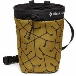 Offres 🎉 Sacs à Magnésie BLACK DIAMOND GYM CHALK BAG SPORT PRINT 22 Marron 🎁