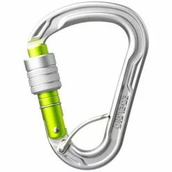 Vente flash 😍 Mousquetons Escalade EDELRID HMS STRIKE SCREW FG II SILVER 23 Gris / Vert 🔔