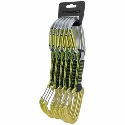Le moins cher 💯 Dégaines Escalade CAMP ORBIT MIXED EXPRESS 6 PACK 11CM 22 Gris / Vert 😍