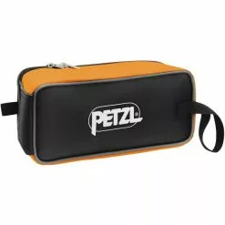 Tout neuf ⭐ Accessoires Crampons PETZL SAC CRAMPONS FAKIR 22 Noir / Orange 🔔