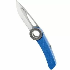 Promo 🥰 Couteaux Escalade PETZL COUTEAU SPATHA BLEU 22 Bleu 🎉