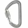 Vente flash 👍 Mousquetons Escalade PETZL MOUSQUETON SPIRIT SCREW-LOCK 22 Gris 🧨 -Escalade Alpinisme Boutique 9 14106 mousqueton spirit screw lock m53a sl 01