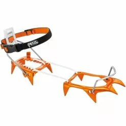 Nouveau 💯 Crampons Alpinisme PETZL LEOPARD LLF 22 Orange 🤩