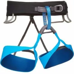 Le moins cher 👍 Baudriers BLACK DIAMOND SOLUTION HARNESS MEN'S BLACK/ULTRABLUE 20 Noir / Bleu ❤️