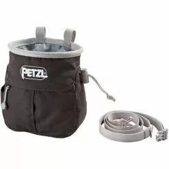 Sortie 🥰 Sacs à Magnésie PETZL SAKAPOCHE GRIS 22 Gris 🎉