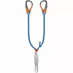 Budget 🛒 Matériels Via Ferrata PETZL SCORPIO EASHOOK 22 Gris / Bleu 🧨