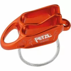 Meilleure vente 🧨 Assureurs Descendeurs Escalade PETZL REVERSO ROUGE 22 Orange 😀