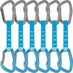 Les meilleures critiques de ✨ Dégaines Escalade PETZL PACK 6 DEGAINES DJINN AXESS 12 CM BLEU 22 Bleu 😍