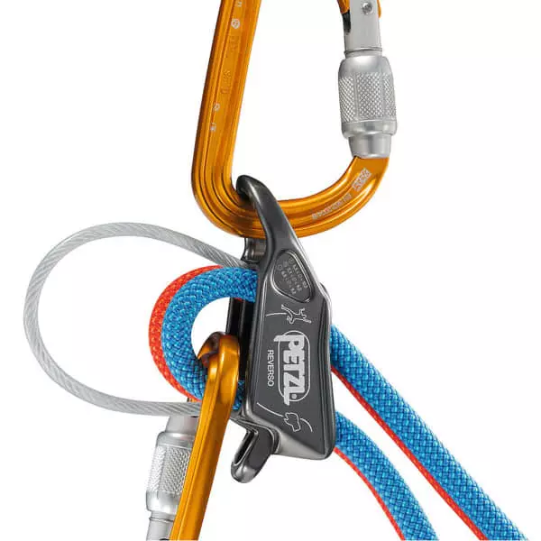Le moins cher 🌟 Assureurs Descendeurs Escalade PETZL REVERSO GRIS 22 Gris ✔️ 6 Le moins cher 🌟 Assureurs Descendeurs Escalade PETZL REVERSO GRIS 22 Gris ✔️ – Image 4