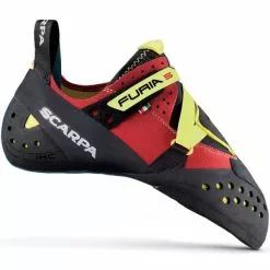 Meilleur prix 🎁 Chaussons Escalade SCARPA FURIA S PARROT YELLOW 22 Rouge / Jaune ❤️