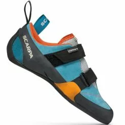 Le moins cher 🌟 Chaussons Escalade SCARPA FORCE V WMN 22 Noir / Bleu / Orange 😀