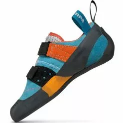 Le moins cher 🌟 Chaussons Escalade SCARPA FORCE V WMN 22 Noir / Bleu / Orange 😀 -Escalade Alpinisme Boutique 9 56885 force v wmn 70018 002 04