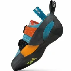 Le moins cher 🌟 Chaussons Escalade SCARPA FORCE V WMN 22 Noir / Bleu / Orange 😀 -Escalade Alpinisme Boutique 9 56885 force v wmn 70018 002 05