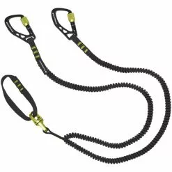 Meilleure vente 🎉 Accessoire Piolet BLACK DIAMOND SPINNER LEASH 23 Noir / Vert 🧨