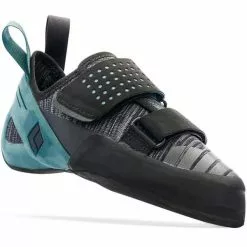 Nouveau 🔔 Chaussons Escalade BLACK DIAMOND ZONE LV CLIMBING SEAGRASS 21 Noir / Bleu 🤩