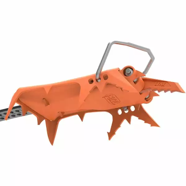 Sortie 😍 Crampons Alpinisme PETZL CRAMPON DART 22 Orange / Noir 🎁 4 Sortie 😍 Crampons Alpinisme PETZL CRAMPON DART 22 Orange / Noir 🎁 – Image 2