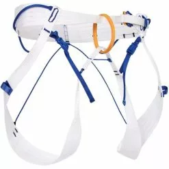 Budget 🔔 Baudriers BLUE ICE CHOUCAS HARNESS WHITE BLUE 22 Blanc / Bleu 😍