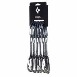 Sortie 😉 Dégaines Escalade BLACK DIAMOND MINIWIRE QUICKPACK 12CM 23 Gris 🔔