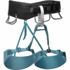Bon marché ⌛ Baudriers BLACK DIAMOND MOMENTUM HARNESS W AQUA VERDE 23 Bleu / Noir ⌛