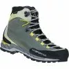 Meilleur prix 🧨 Chaussures Alpinisme LA SPORTIVA TRANGO TECH LEATHER 👩 WOMAN GORE-TEX CLAY/CELERY 22 Vert / Jaune 🛒 -Escalade Alpinisme Boutique 9 70852 21t909715 01