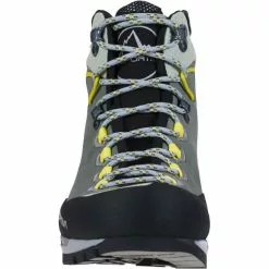 Meilleur prix 🧨 Chaussures Alpinisme LA SPORTIVA TRANGO TECH LEATHER 👩 WOMAN GORE-TEX CLAY/CELERY 22 Vert / Jaune 🛒 -Escalade Alpinisme Boutique 9 70852 21t909715 04