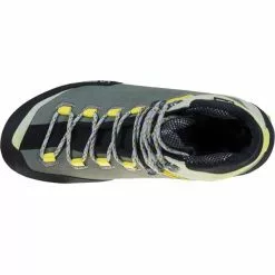 Meilleur prix 🧨 Chaussures Alpinisme LA SPORTIVA TRANGO TECH LEATHER 👩 WOMAN GORE-TEX CLAY/CELERY 22 Vert / Jaune 🛒 -Escalade Alpinisme Boutique 9 70852 21t909715 06