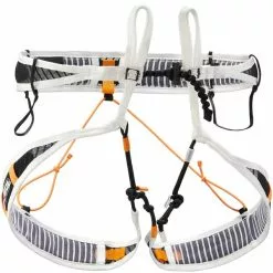 Offres ⌛ Baudriers PETZL HARNAIS FLY 22 Noir / Blanc / Orange 🧨