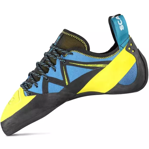 Promo ❤️ Chaussons Escalade SCARPA VAPOR LACE 21 Bleu / Jaune / Noir 🌟 4 Promo ❤️ Chaussons Escalade SCARPA VAPOR LACE 21 Bleu / Jaune / Noir 🌟 – Image 2