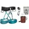 Bon marché ❤️ Baudriers BLACK DIAMOND MOMENTUM HARNESS W'S PACK AQUA VERDE 23 Bleu / Noir 🧨 -Escalade Alpinisme Boutique 9 75835 momentum harness w s pack aqua verde bd651151 aqvd 01