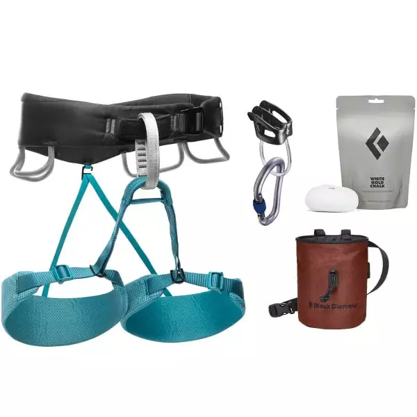 Bon marché ❤️ Baudriers BLACK DIAMOND MOMENTUM HARNESS W'S PACK AQUA VERDE 23 Bleu / Noir 🧨 3 Bon marché ❤️ Baudriers BLACK DIAMOND MOMENTUM HARNESS W'S PACK AQUA VERDE 23 Bleu / Noir 🧨