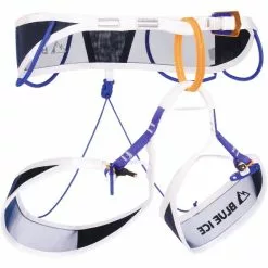 Nouveau 🎉 Baudriers BLUE ICE CHOUCAS PRO HARNESS BLUE 23 Blanc / Bleu 💯