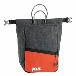 Coupon ⌛ Sacs à Magnésie PETZL SAC A MAGNESIE SAKAB 22 Gris / Orange 🔔