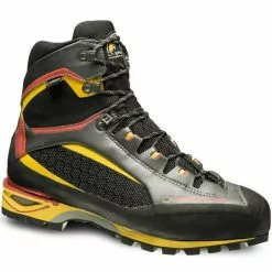 Remise 🎁 Chaussures Alpinisme LA SPORTIVA TRANGO TOWER GORE-TEX BLACK/YELLOW 22 Noir / Jaune / Rouge ✨
