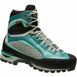 Remise ⭐ Chaussures Alpinisme LA SPORTIVA TRANGO TOWER 👩 WOMAN GORE-TEX EMERALD 21 Gris / Vert / Noir 🎉
