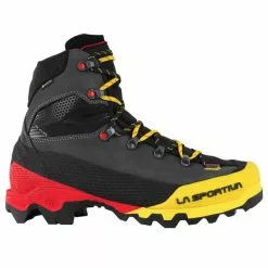 Sortie ✔️ Chaussures Alpinisme LA SPORTIVA AEQUILIBRIUM LT GORE-TEX BLACK/YELLOW 22 Noir / Jaune / Rouge 😀 -Escalade Alpinisme Boutique 9 84039 aequilibrium lt gtx black yellow 21y999100 02