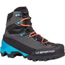 Tout neuf 😉 Chaussures Alpinisme LA SPORTIVA AEQUILIBRIUM LT 👩 WOMAN GORE-TEX BLACK/HIBISCUS 22 Noir 👍