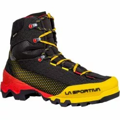 De gros 😍 Chaussures Alpinisme LA SPORTIVA AEQUILIBRIUM ST GORE-TEX BLACK/YELLOW 22 Noir / Jaune / Rouge 👏