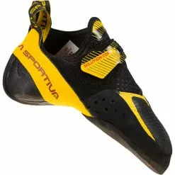 Sortie 😀 Chaussons Escalade LA SPORTIVA SOLUTION COMP BLACK/YELLOW 23 Noir / Jaune 👍
