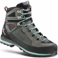 Coupon 🥰 Chaussures Alpinisme KAYLAND CROSS MOUNTAIN GORE-TEX W DARK GREY 23 Gris / Vert 😍