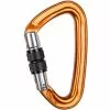 Vente flash ❤️ Mousquetons Escalade GRIVEL ROCK SAFETY CARABINER K3N PLUME SCREW LOCK 22 Orange 😀