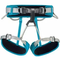 Acheter 💯 Baudriers PETZL HARNAIS CORAX TURQUOISE 22 Bleu / Gris ⌛