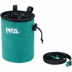 Offres ⌛ Sacs à Magnésie PETZL SAC A MAGNESIE BANDI TURQUOISE 22 Bleu 😀