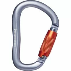 Offres 😀 Mousquetons Escalade BLACK DIAMOND ROCKLOCK TWISTLOCK CARABINER GRAY 22 Gris / Orange 😉