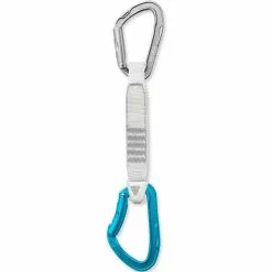 Vente flash 🔔 Dégaines Escalade EDELRID MISSION SET II 14CM SILVER-ICEMINT 22 Bleu / Blanc / Gris 🧨